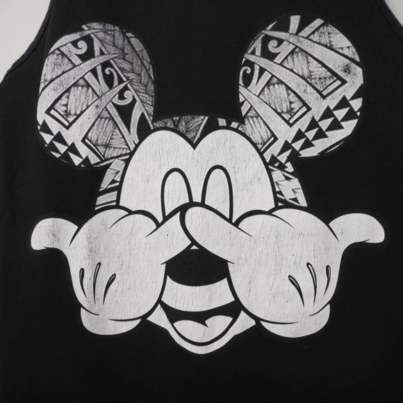 Mickey Mouse Black Vintage Tank Top Size S - Picture 2 of 8